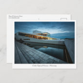 Carte Postale Opéra d'Oslo (Devant / Derrière)