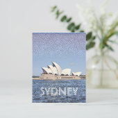 Carte Postale opéra éclat sydney (Debout devant)