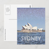 Carte Postale opéra éclat sydney (Devant / Derrière)