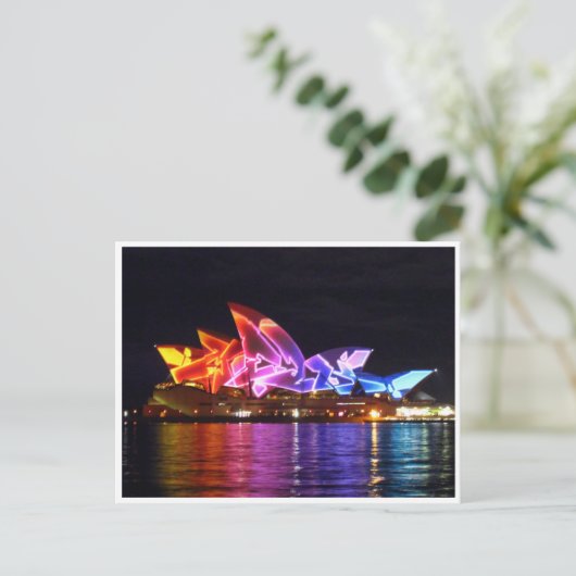 Carte Postale opéra électrique sydney (Debout devant)