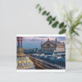 Carte Postale Opéra Garnier, Paris (Debout devant)