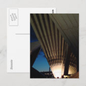 Carte Postale Opéra par nuit (Devant / Derrière)