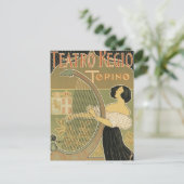 Carte Postale Opéra Royal de Turin (Debout devant)