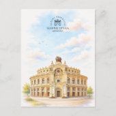 Carte Postale Opéra Semper Allemagne | Monument Emblématique Cél (Devant)