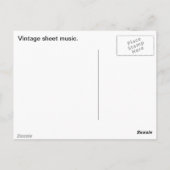 Carte Postale Opéra vintage Sinbad (Dos)