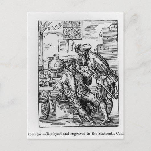 Carte Postale Opérateur dentaire (Devant)