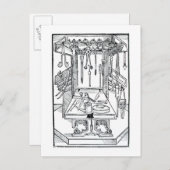 Carte Postale Operating table and surgical instruments, from 'Da (Devant / Derrière)