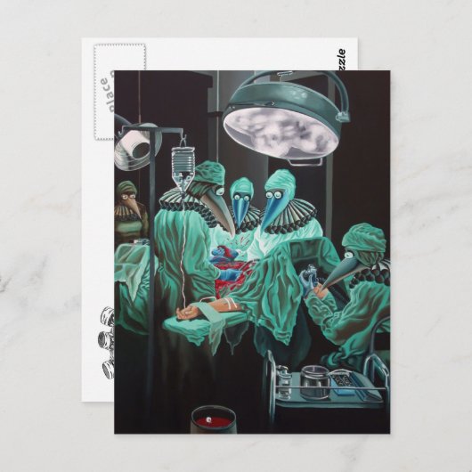 Carte Postale Opération (Devant / Derrière)