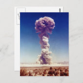 Carte Postale Opération Buster-Jangle 1951 (Devant / Derrière)