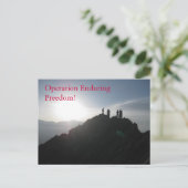 Carte Postale Opération Liberté immuable ! (Debout devant)