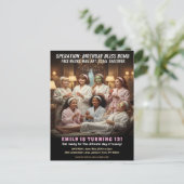 Carte Postale Opération Party Spa Bliss d'anniversaire (Debout devant)