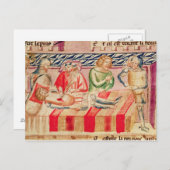 Carte Postale Opération sur un soldat blessé (Devant / Derrière)