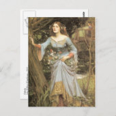 Carte postale Ophelia (Devant / Derrière)