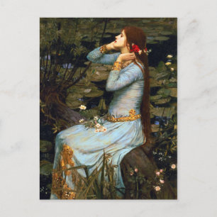 Carte postale Ophelia Waterhouse
