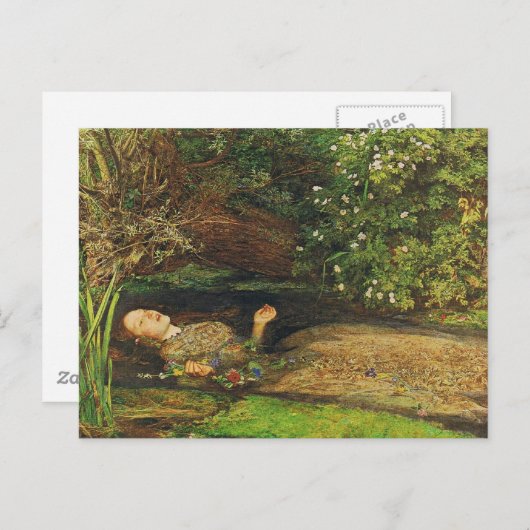 Carte Postale Ophélie (Devant / Derrière)