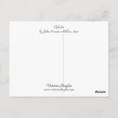 Carte Postale Ophélie (Dos)