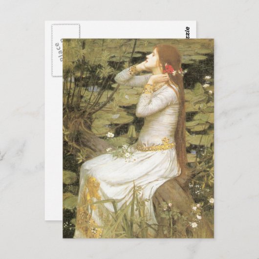 Carte Postale Ophélie (Devant / Derrière)
