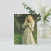 Carte Postale Ophélie des yeux hantés (Debout devant)