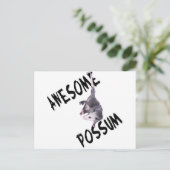 Carte Postale Opossum Possum génial (Debout devant)