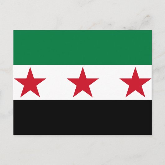 Carte Postale opposition syrienne (Devant)
