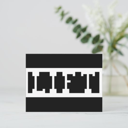 Carte Postale OptI18 (Debout devant)