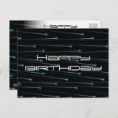 Carte Postale Optic fiber (Devant / Derrière)