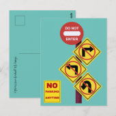Carte Postale OPTIONS SEMBLENT LIMITÉES par Slipperywindow (Devant / Derrière)