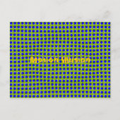 Carte postale optique Motion Illusion (Devant)