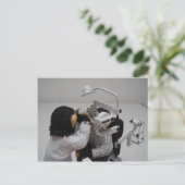 Carte Postale Optométriste (Debout devant)