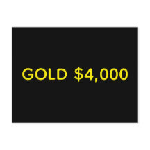 Or $4,000 Fête du marché