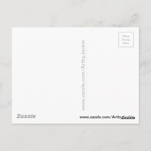 Carte Postale Or Automnal (Dos)