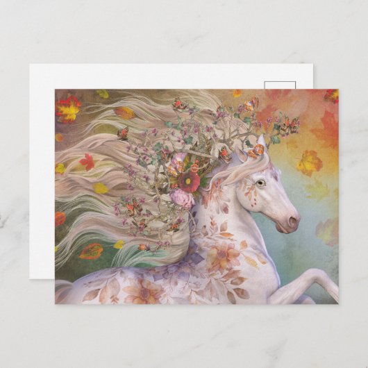 Carte postale Or Automne (Devant / Derrière)