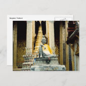 Carte Postale or bangkok (Devant / Derrière)