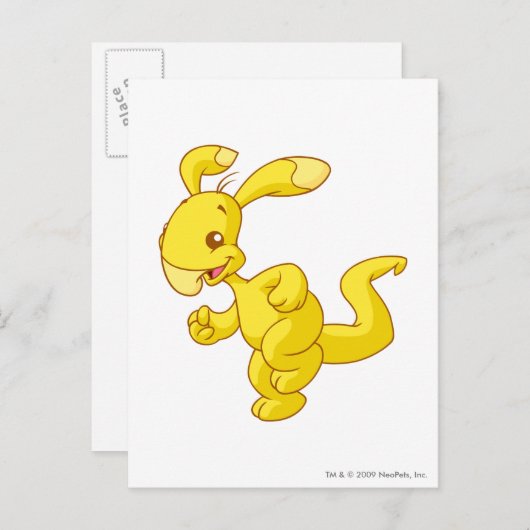 Carte Postale Or Blumaroo (Devant / Derrière)