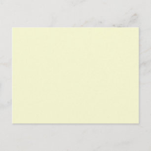 Carte Postale or clair couleur jaune