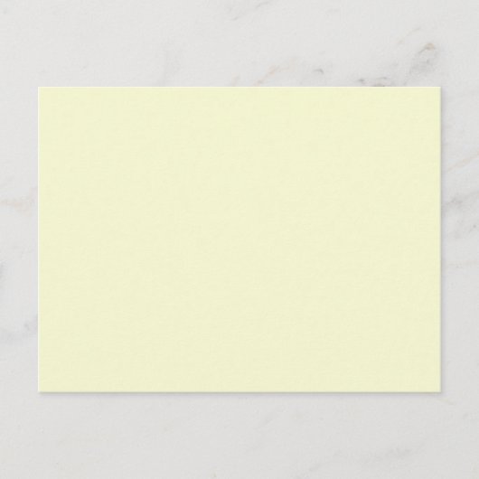 Carte Postale or clair couleur jaune (Devant)