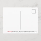 Carte Postale Or de Bogota (Dos)