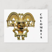 Carte Postale Or de Bogota (Devant)