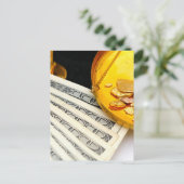 Carte Postale Or Et Espèces (Debout devant)