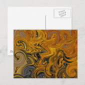 Carte Postale Or liquide (Devant / Derrière)