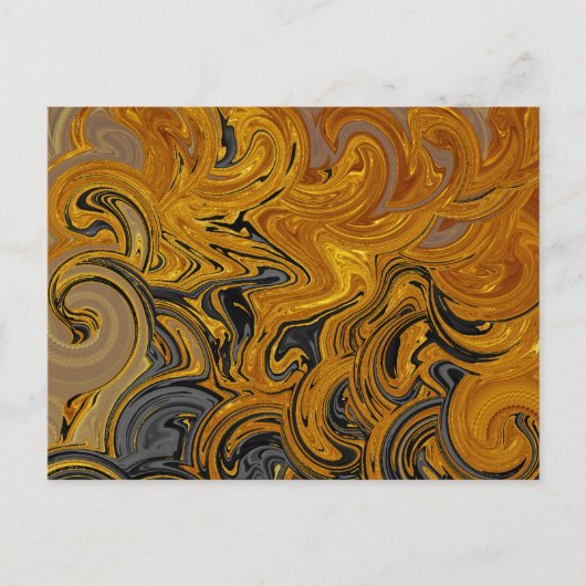 Carte Postale Or liquide (Devant)