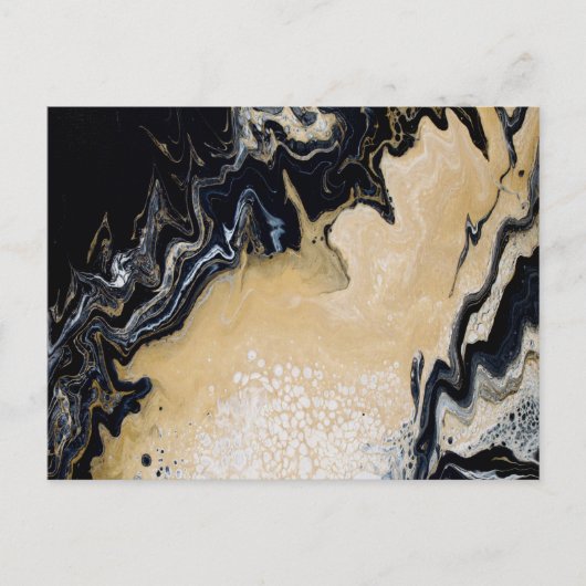 Carte Postale Or noir (Devant)