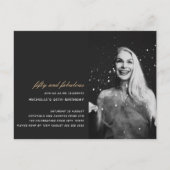 Carte Postale Or Noir 50 et Photo Art Déco Fabuleuse 50e (Devant)