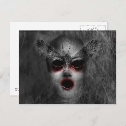 Carte Postale Oracle gothique (Devant / Derrière)