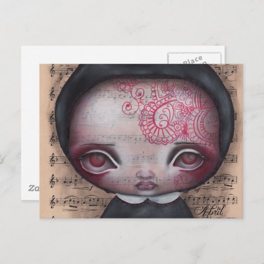 Carte Postale Oracle Witch (Devant / Derrière)