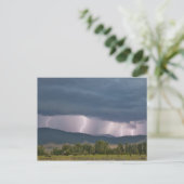 Carte Postale Orage a produit des éclairs dans le Jocko (Debout devant)