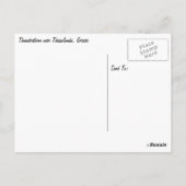 Carte Postale Orage sur Thessalonique (Dos)