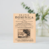 Carte Postale Oraison Dominicale (Debout devant)
