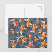 Carte Postale Oranda Goldfish (Devant / Derrière)