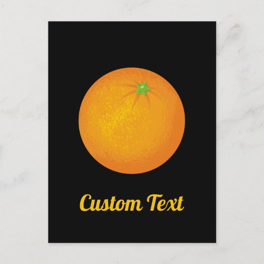 Carte Postale Orange (Devant)